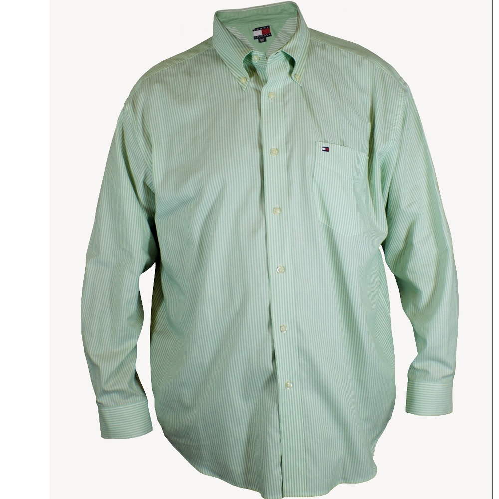 Tommy Hilfiger Stripe Button Down Dress Shirt